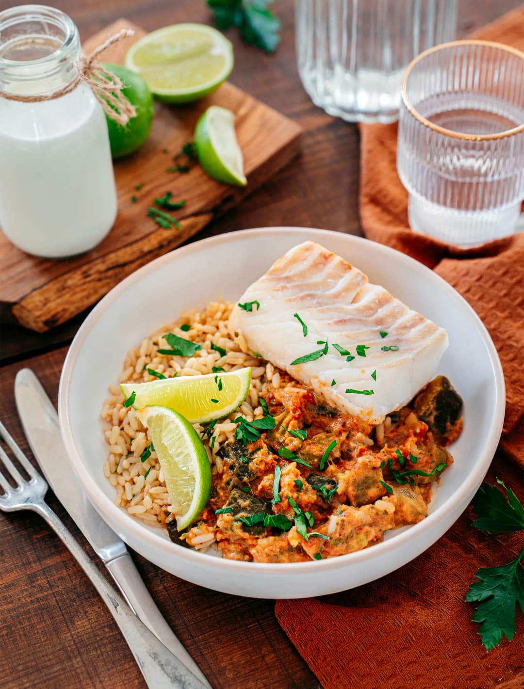 Plat fait maison par nos chefs traiteurs Trèfle