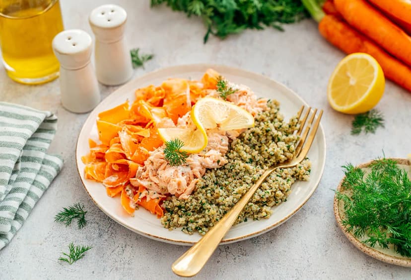 Plat de saumon fait maison Trèfle